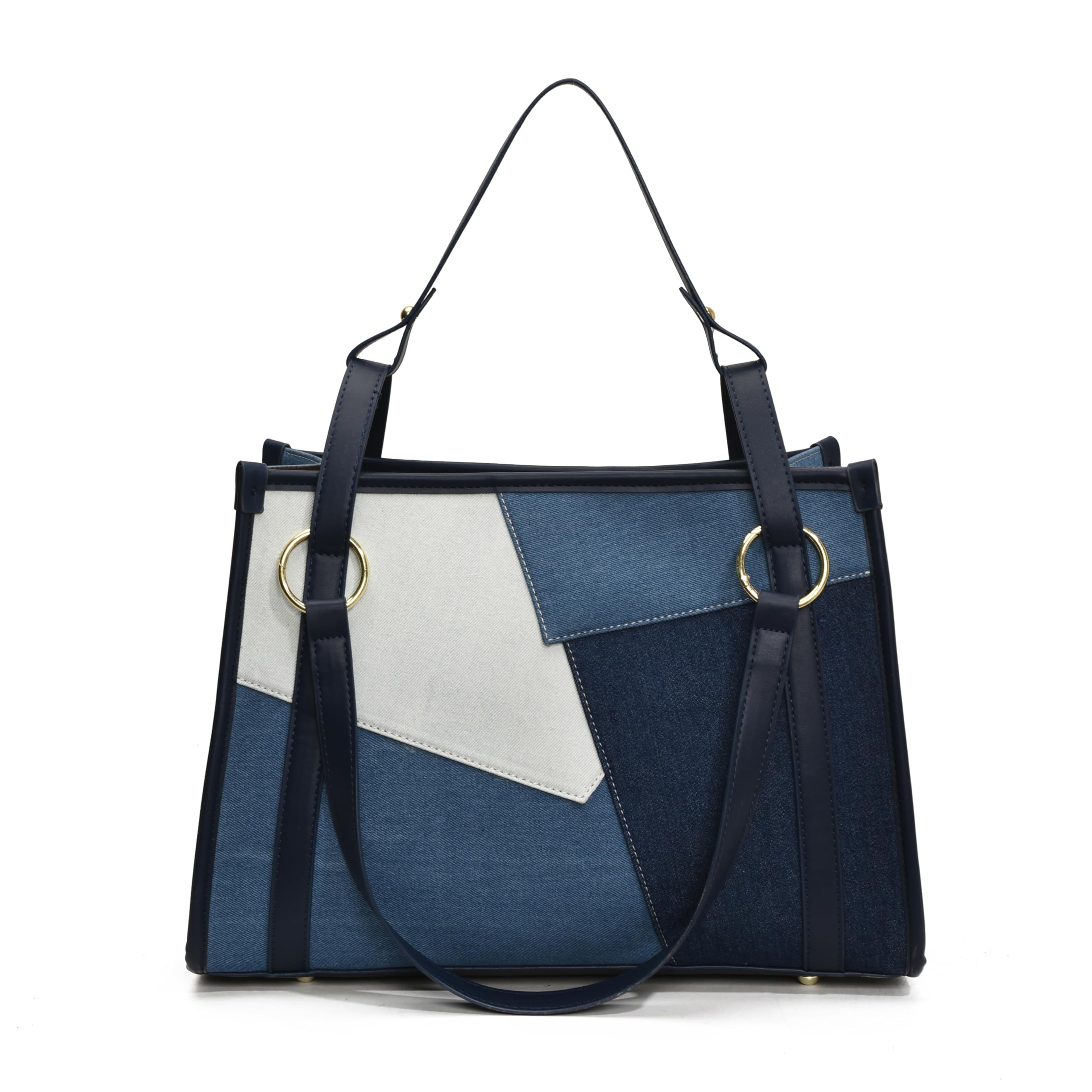 Women's Denim Handbags,Jean Tote Bags;Casual Denim bags;Canvas Shoulder Handbags for Work,Travel