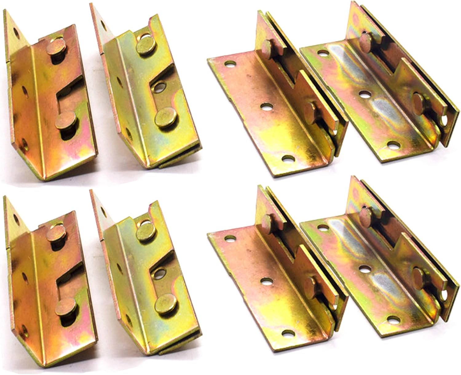 Buy Bed Rail Brackets, Antrader Heavy Duty Wood Snap Connectors Bed