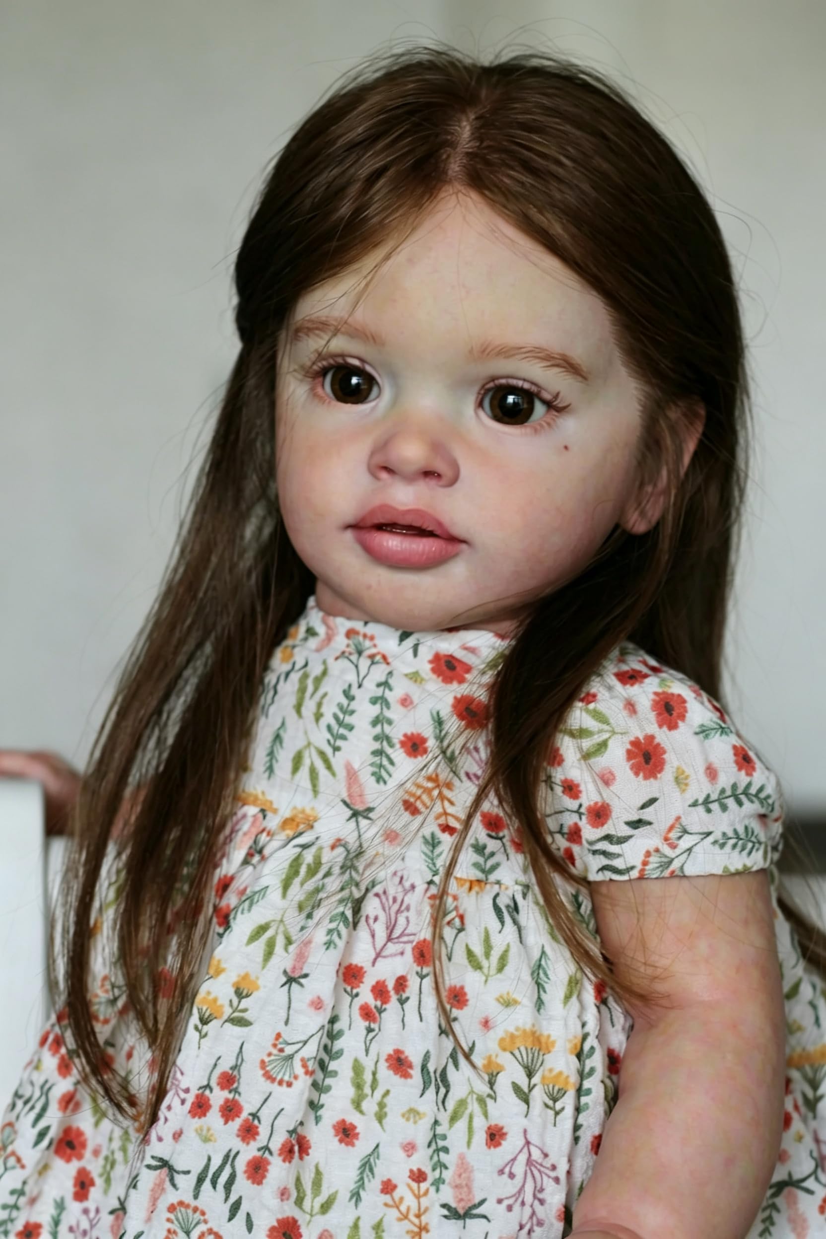 61 cm, które wyglądają prawdziwie Reborn Baby Dolls tkanina ciało Pippa, miękki silikonowy winyl Reborn lalka malucha duży rozmiar realistyczne realistyczne lalki noworodka z prostymi długimi