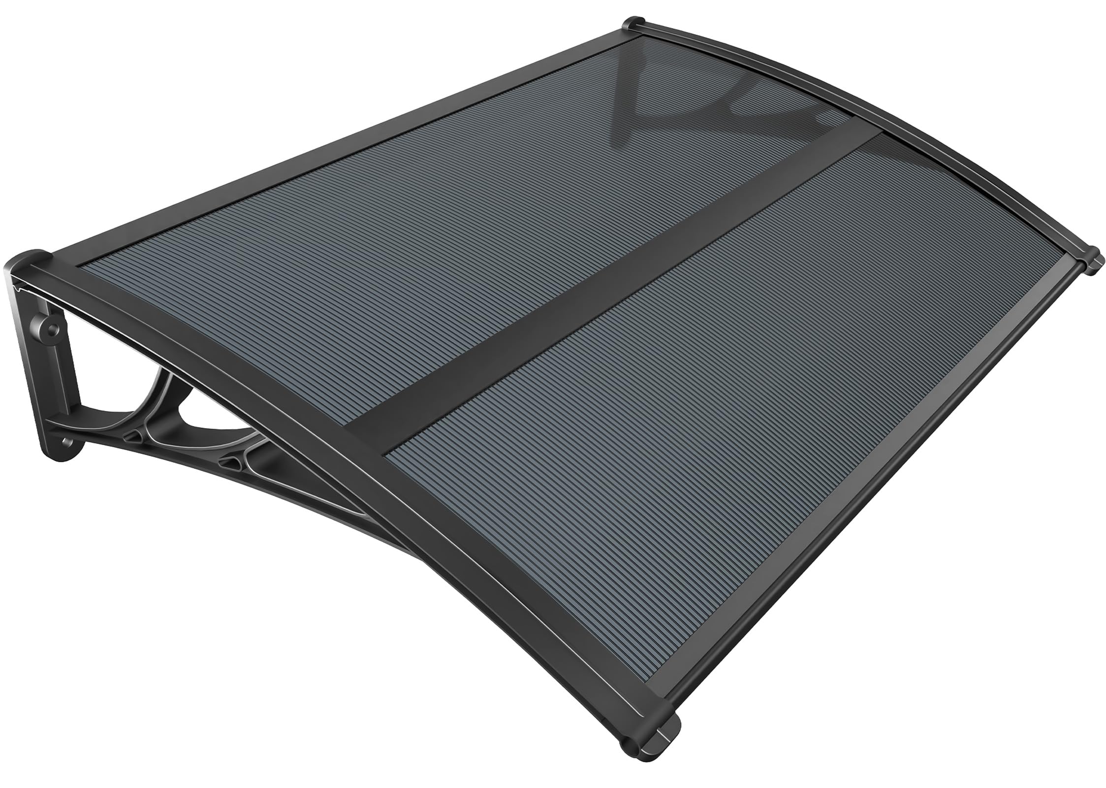 VOUNOT Front Door Canopy Outdoor Awning, Rain Shelter for Back Door, Porch, Patio, Window, 120 x 80 cm, Anthracite โ image 1