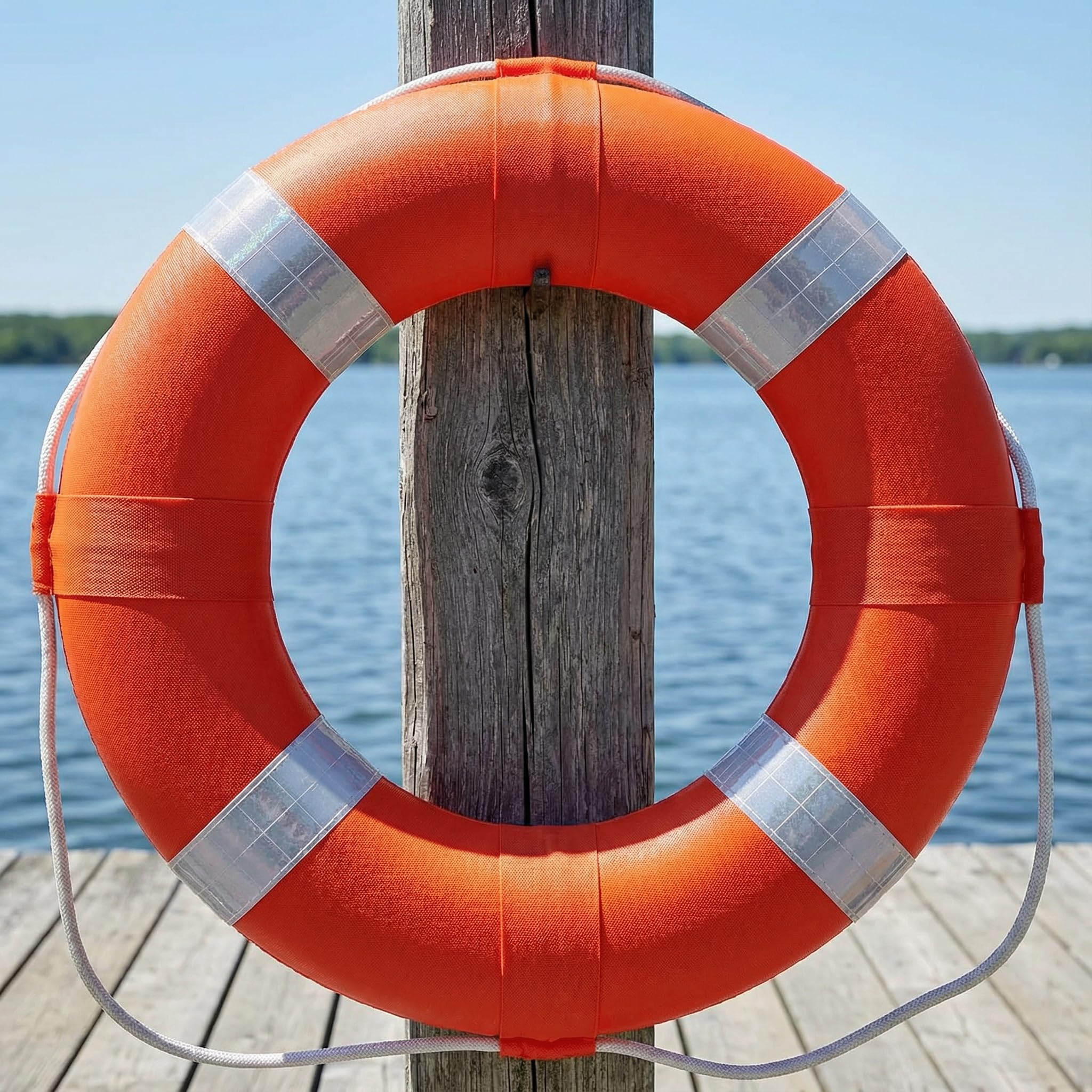 Throw Rings In Pool Snapklik.com : 20 Inch Pool Safety Life Preserver Throw Ring Buoy- Swim ...