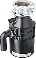 Whirlpool GC2000XE 1/2 HP Continuous Feed Garbage Disposal - Jam-Resistant, Powerful Kitchen Sink Disposer