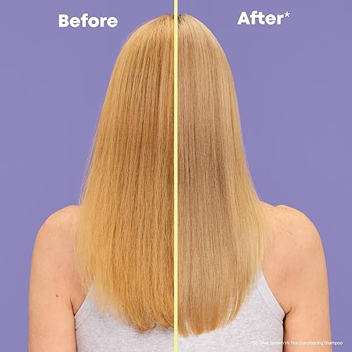 Miniatura 2 de MATRIX Total Results So Silver Color Depositing Purple Champú para neutralizar tonos amarillos tonos rubios y plateados  Para cabello tratado con