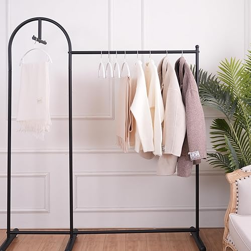 Miniatura 7 de Cocomaya Paquete de 20 perchas de metal con revestimiento de goma antideslizante de 16.5 pulgadas, color blanco, sin protuberancias, para colgar