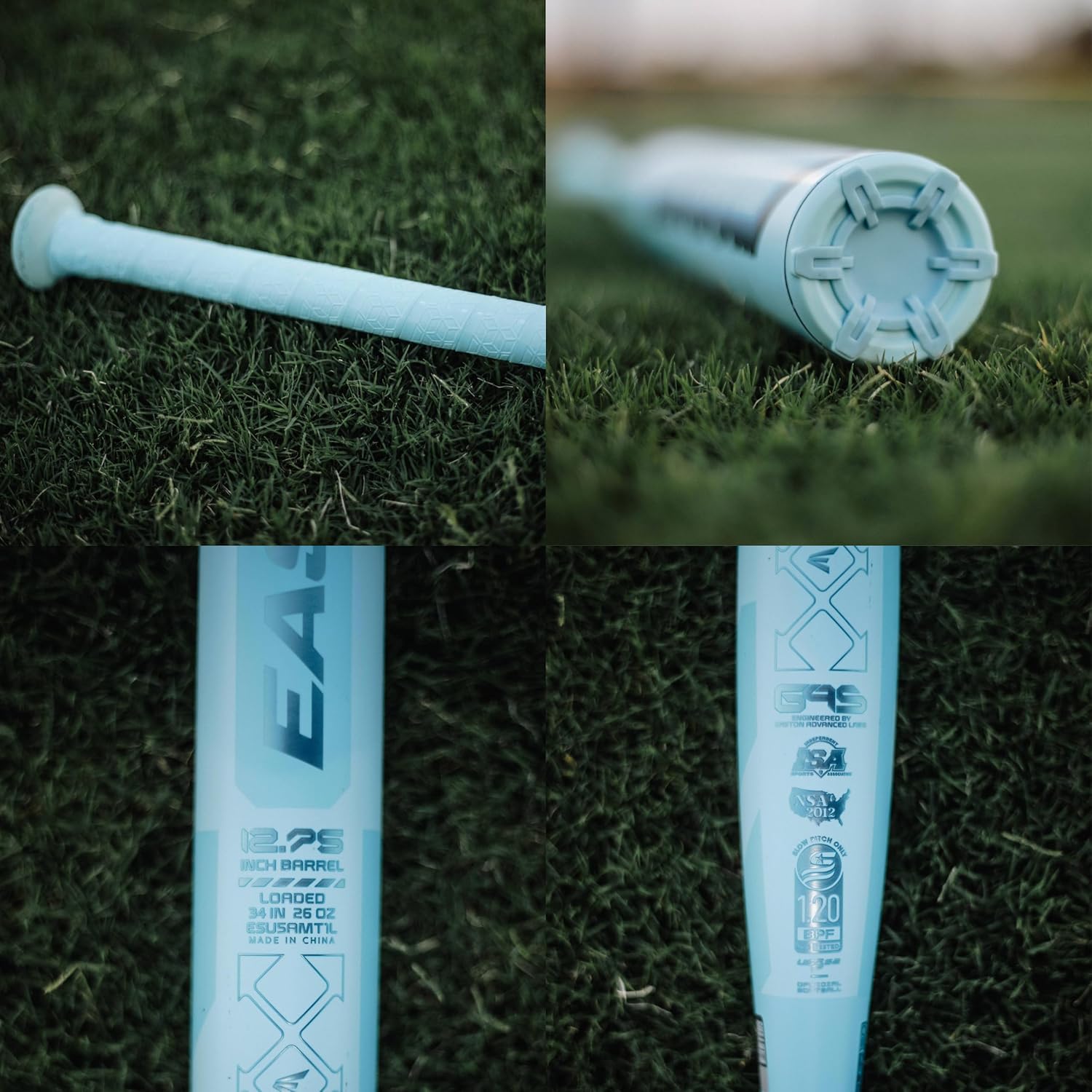 Easton | Tantrum Slowpitch Softball Bat | USSSA | 12.75" Barrel | Loaded | 1 Pc. Composite | Multiple Sizes