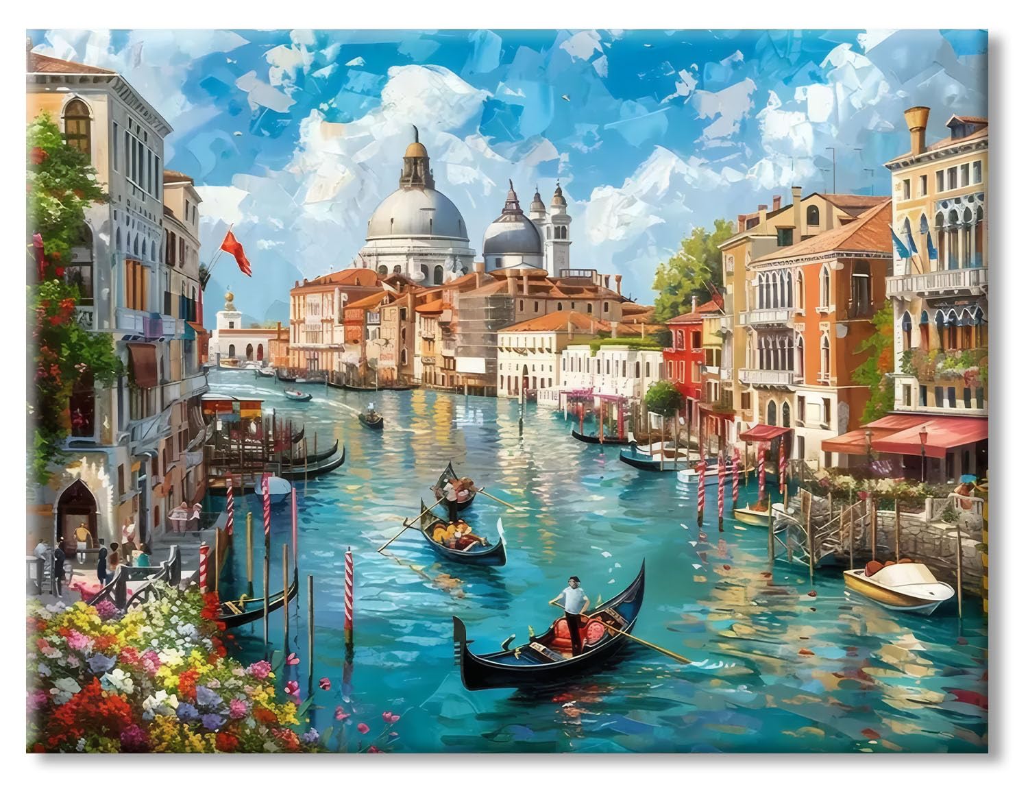 ShengDexin Malen Nach Zahlen Erwachsene Painting by Numbers Hand Painted Oil Painting leinwand Kit