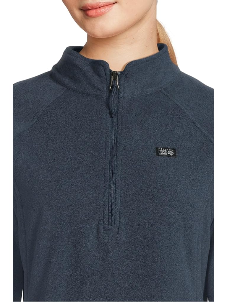 Navy Mountain Hardwear Microchill™ 1/4 Zip Pullover