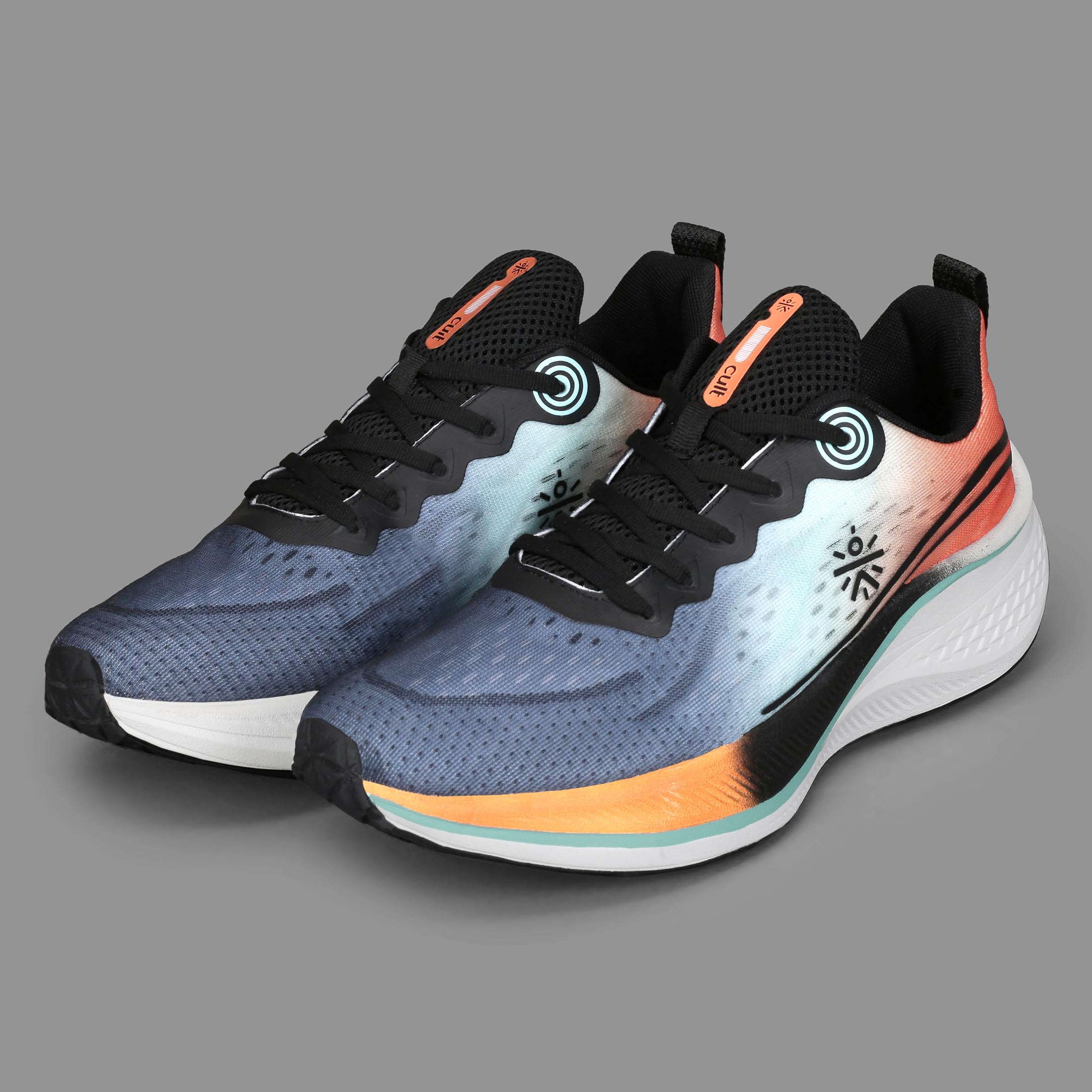 CULT Dynex - Tenis de correr para hombre, parte superior transpirable, comodidad acolchada, agarre antideslizante, ligeros para uso diario