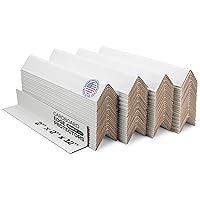 Vista 12 de IDL Packaging Protector de bordes de cartón de 2 x 2 x 9 pulgadas (paquete de 20) - Protectores de esquina para envío, almacenamiento y mudanza