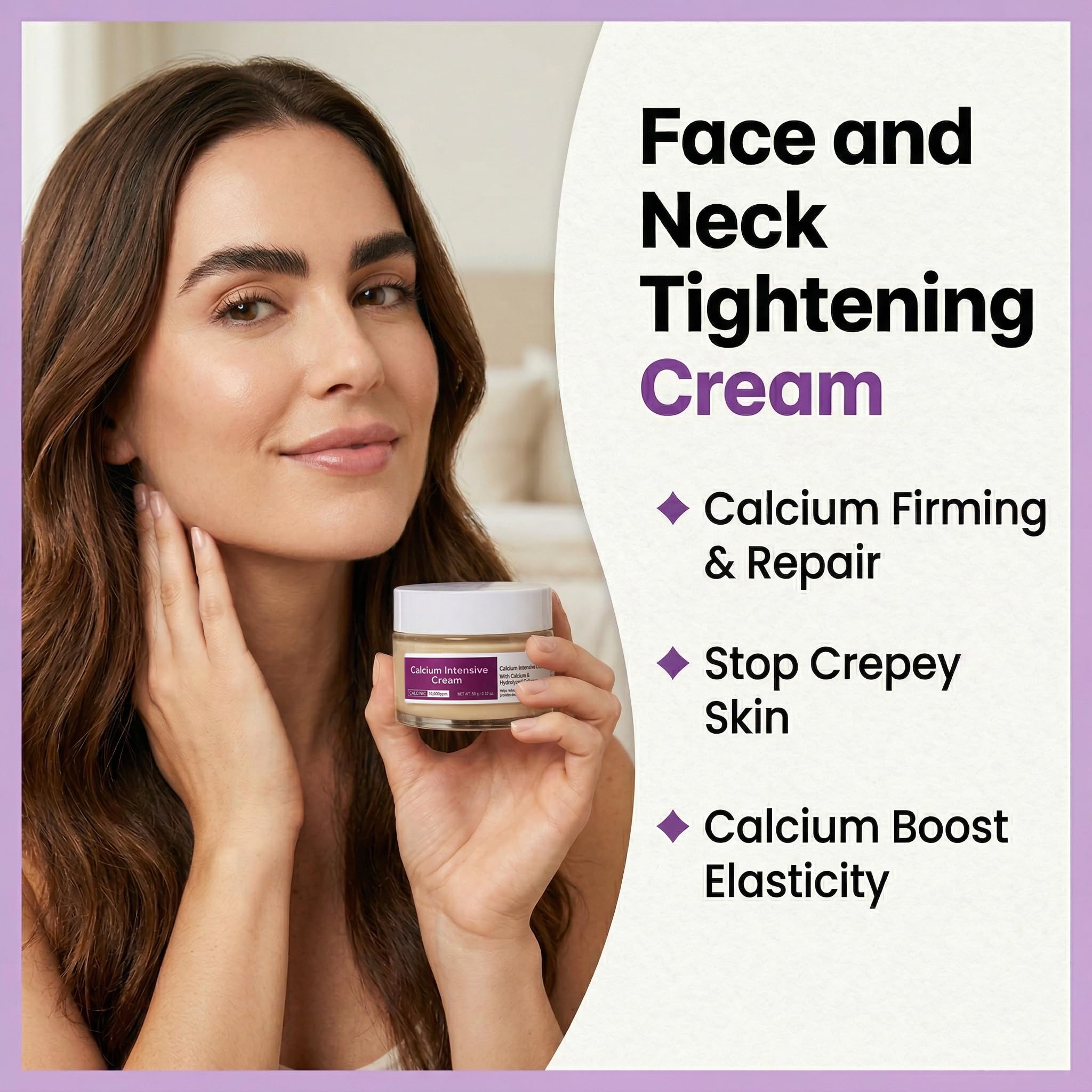 Calcium Firming Face Cream 2-Pack with Niacinamide & Elastin