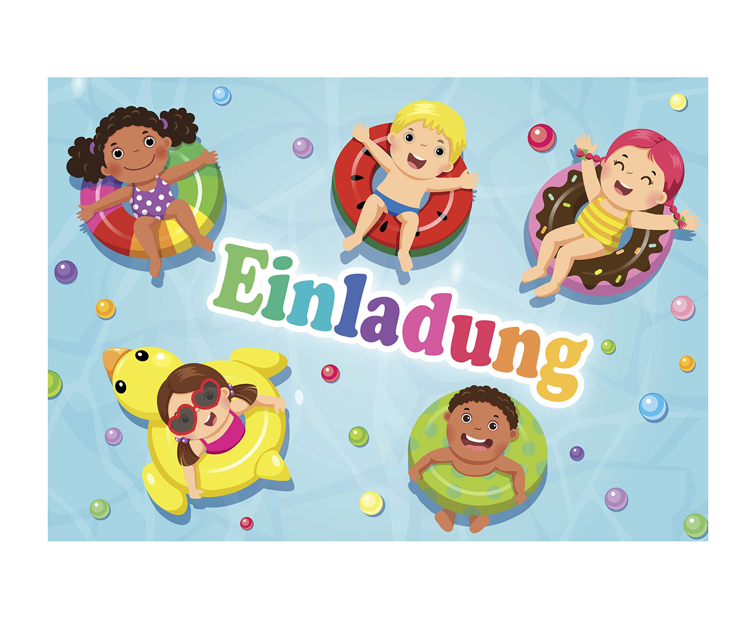 Einladungskarten 'Pool Brother You' Zum Geburtstag – Lustige Mottoparty-Einladungen Für Deine Feier