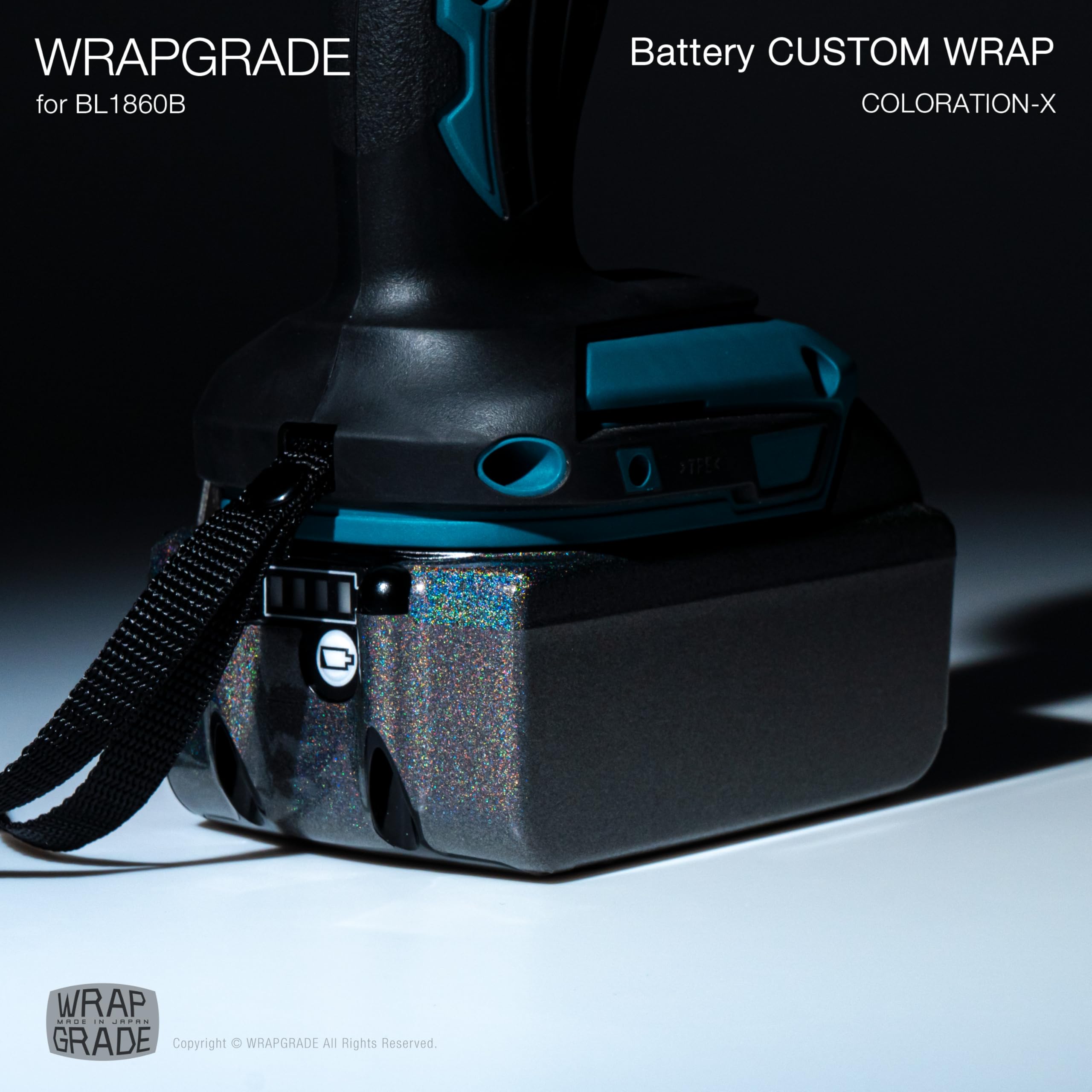 Amazon | WRAPGRADE（ラップグレード）マキタ 18v バッテリー用