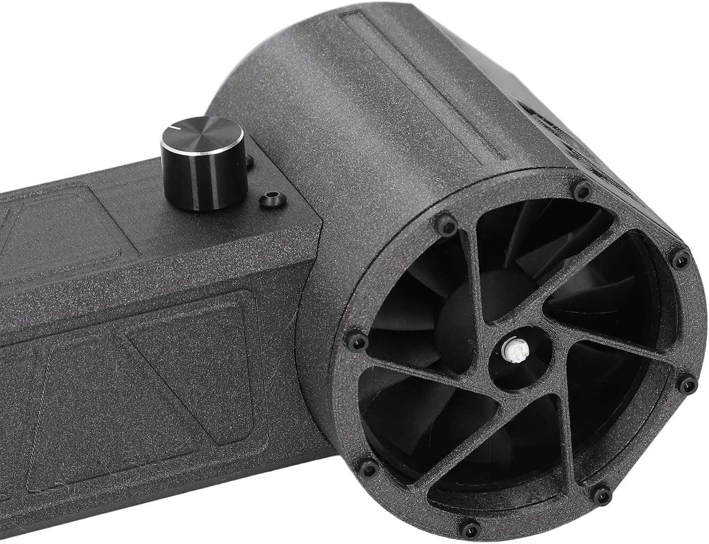 Dry Blower, 60000RPM 11 Blades Turbine Fan 64mm Duct High Speed Brushless Motor, 1000G Powerful Thrust, Stepless Speed Adjustment, 8000mAh Battery for Car Keyboard (US Plug