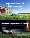 Mammotion LUBA 3 AWD 1500 Robot Lawn Mower with Washing Stand for Lawnmowers, LiDAR 360° + Dual Camera with AI Control, 80% Slopes, Multi-Zone Management up to 15 Zones - 3