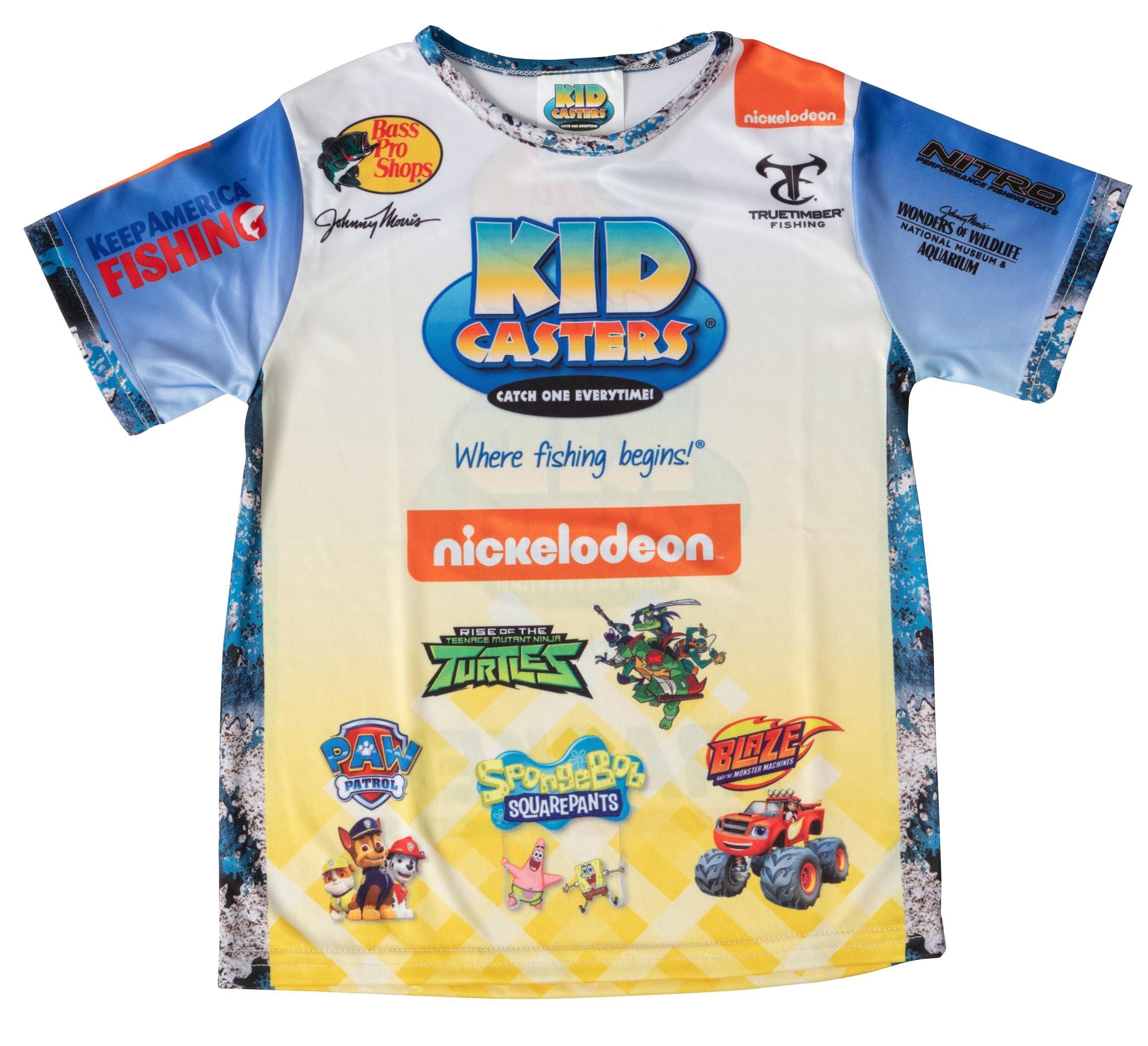 Kid Casters Youth Fishing Jerseys (Boys, XS)