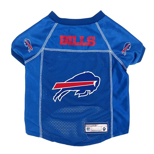 Abrigo de la NFL para mascota. - 320134-BILL-XS, XS, Azul Royal