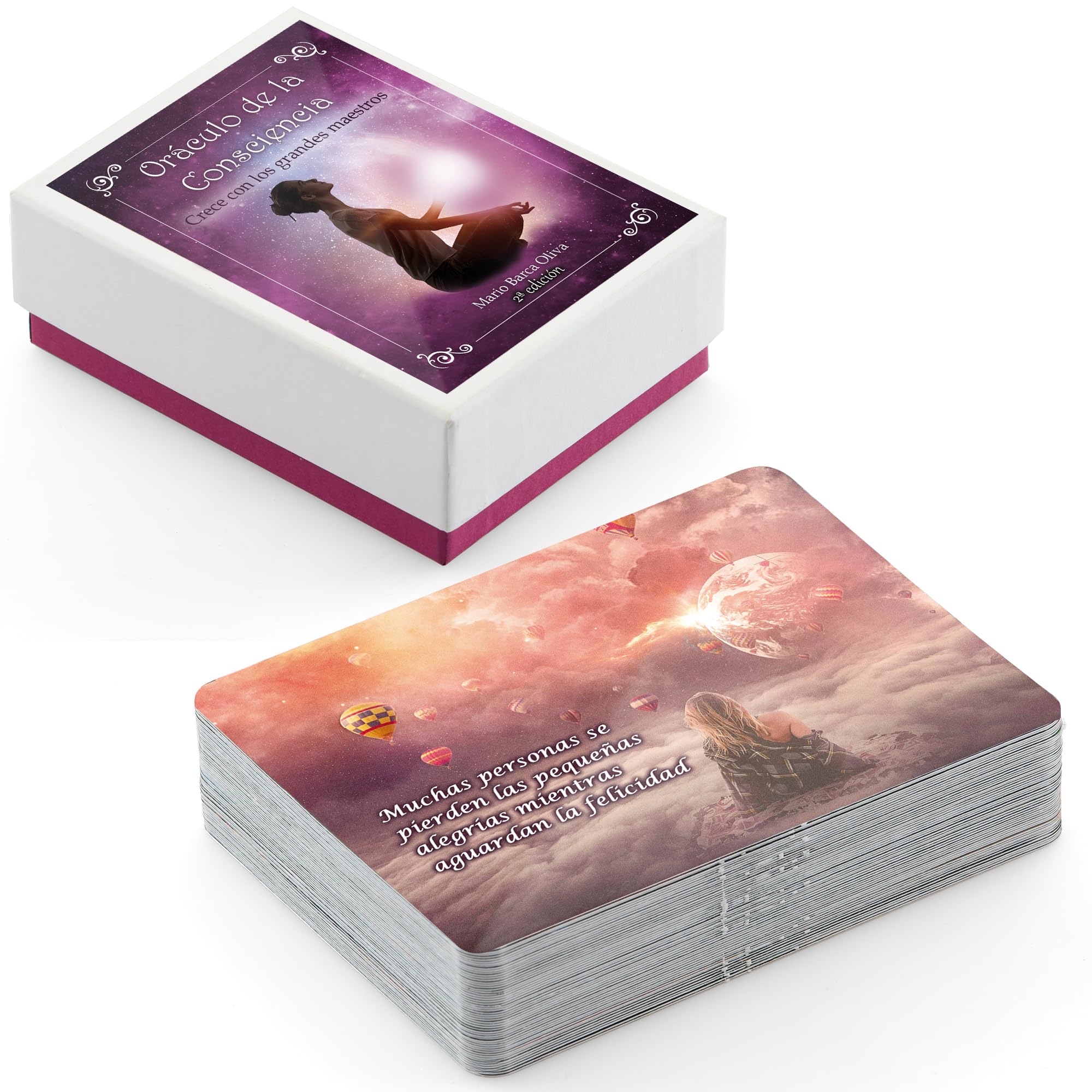 Oráculo de la Consciencia – Cartas en Español con Mensaje Personalizado y Sabiduría Interior | Meditación, Reflexión y Autoconocimiento | Ideal para Principiantes y Personas con Enfoque Espiritual