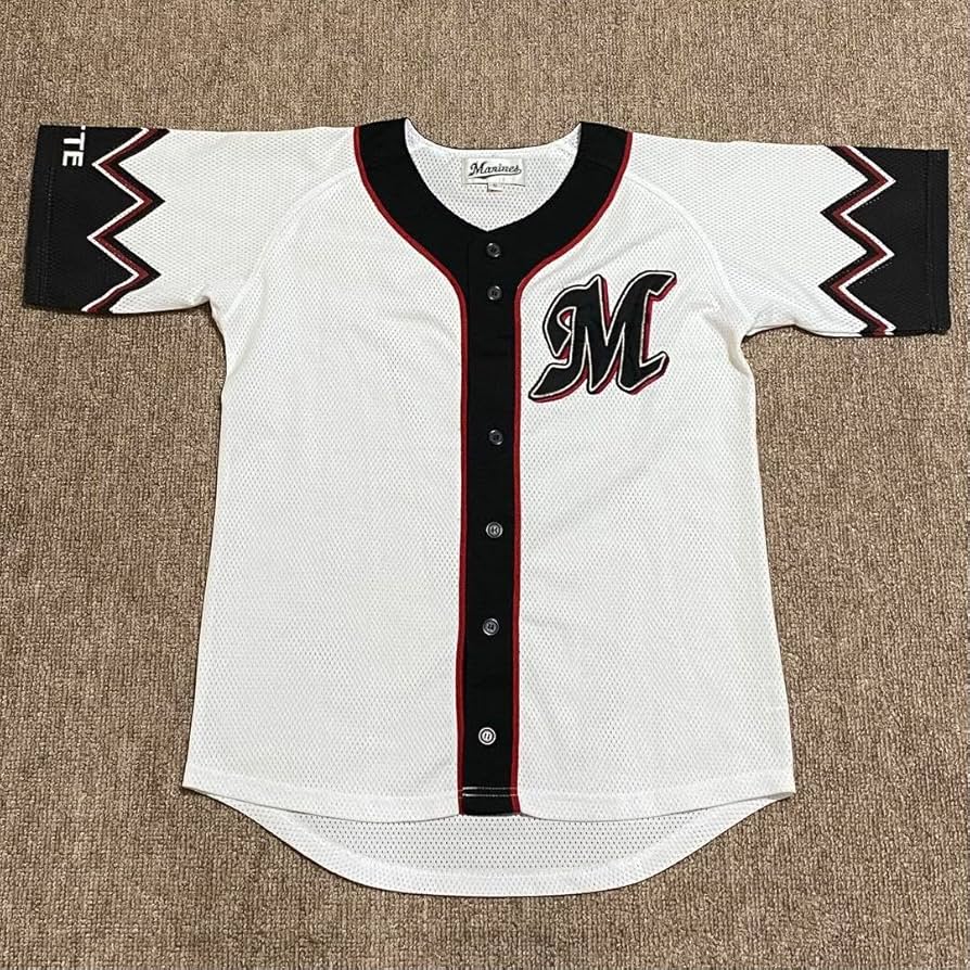 千葉ロッテマリーンズ - 千葉ロッテマリーンズ　ユニフォーム　背番号なし　Sサイズ Amazon.co.jp: 千葉ロッテマリーンズ 誠ユニフォーム だんだら