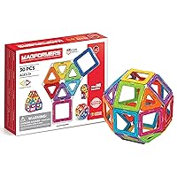 Magformers 30-Piece Magnetic Tiles Toy. STEM Set. Educational Teaching Resource With