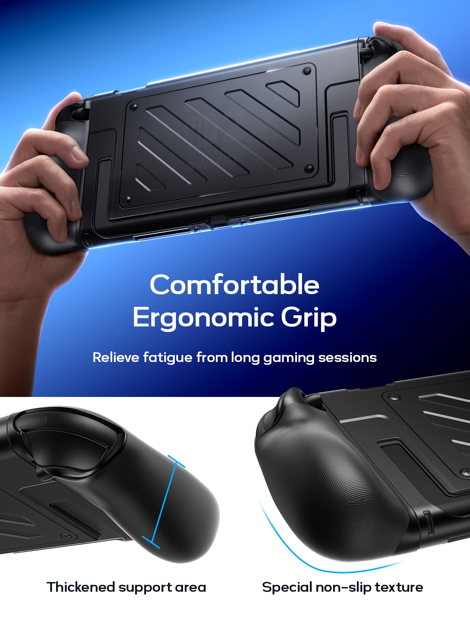 Amazon.com: JSAUX Split Protective Case for Switch 2&Large Hard