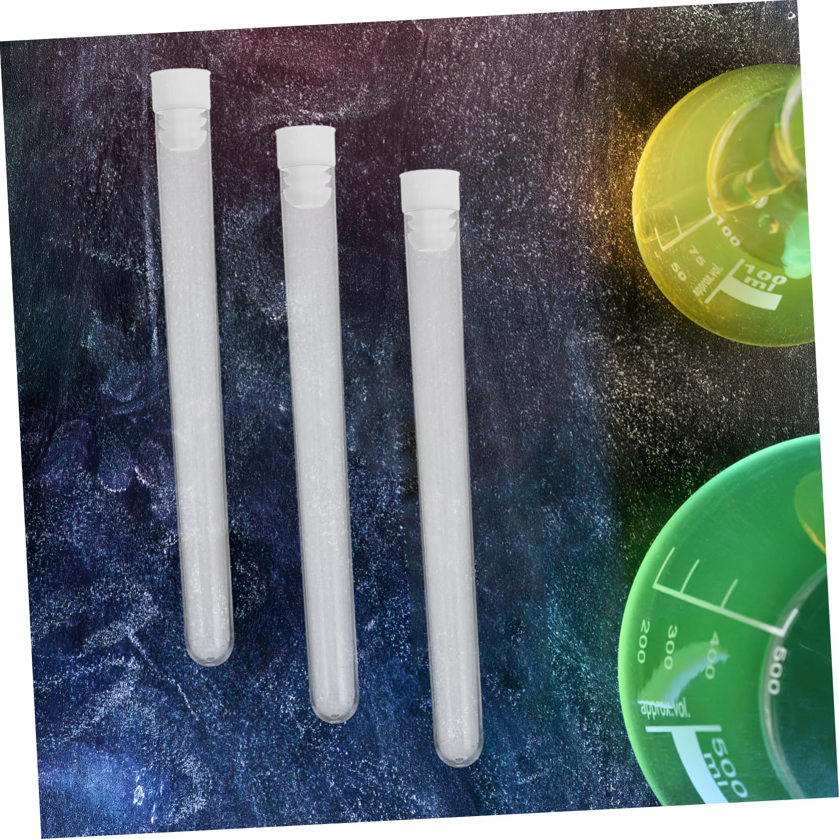 HOMSFOU Contenitore e Leggero in Plastica Trasparente per Aghi da Cucito Tappo Sicuro 100 Pezzi per L'organizzazione in Casa e Laboratorio