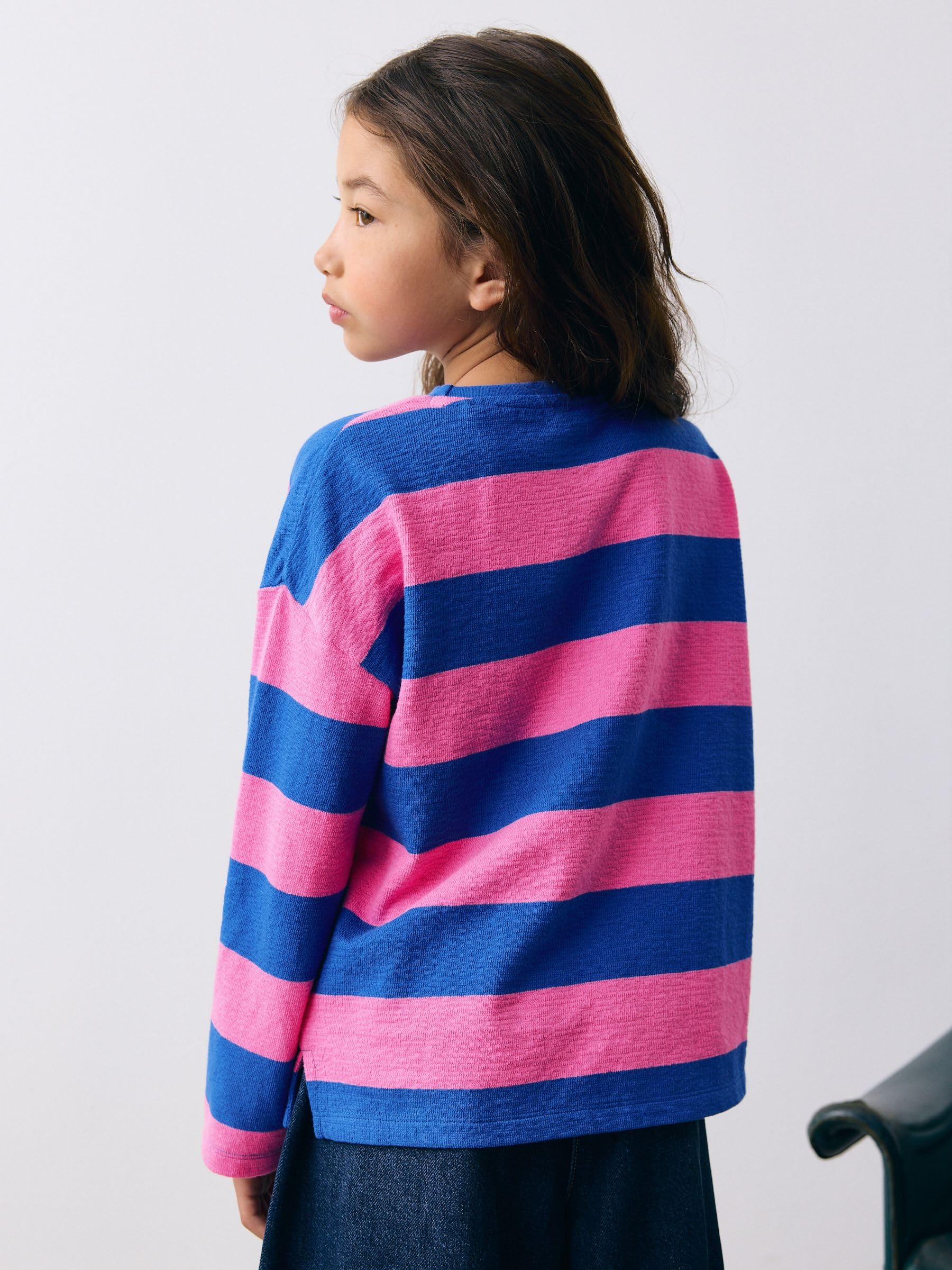 NEXT Mädchen Strukturierte Langarmshirts