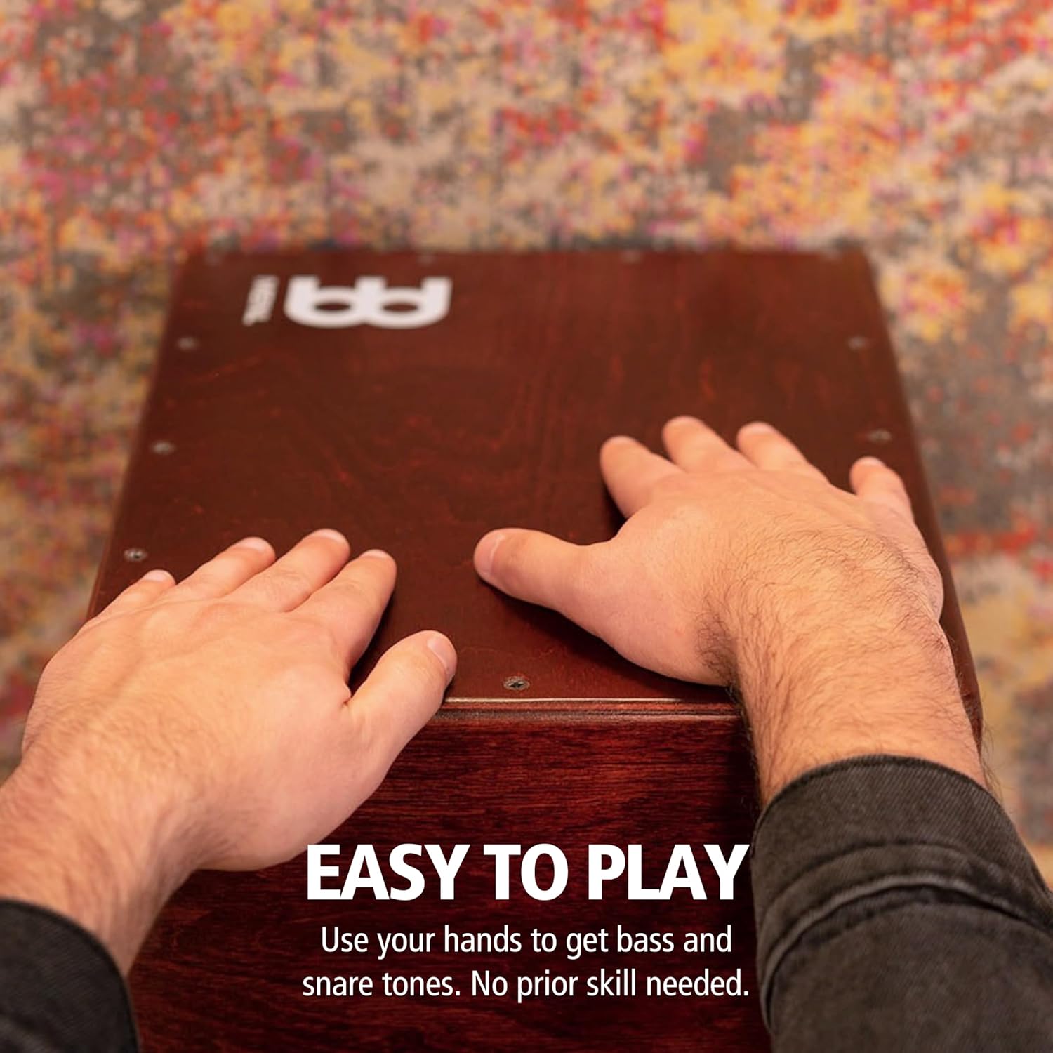 Cajon Meinl Percussion JC50B - Drum Box In Betulla Per Bambini E Adulti, 38cm