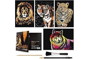 MIASTAR Snowman Scratch Art: Unleash Your Artistic Spirit and Create Stunning Nighttime Landscapes