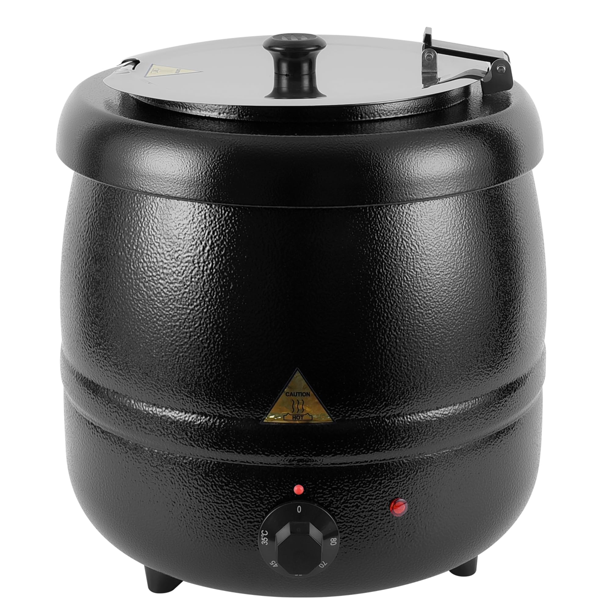 Commercial Soup Warmer 10QT/13QT Electric Soup Kettle with Detachable Lid Stainless Steel Insert Pot for Buffet/Restaurant/Party/Catering