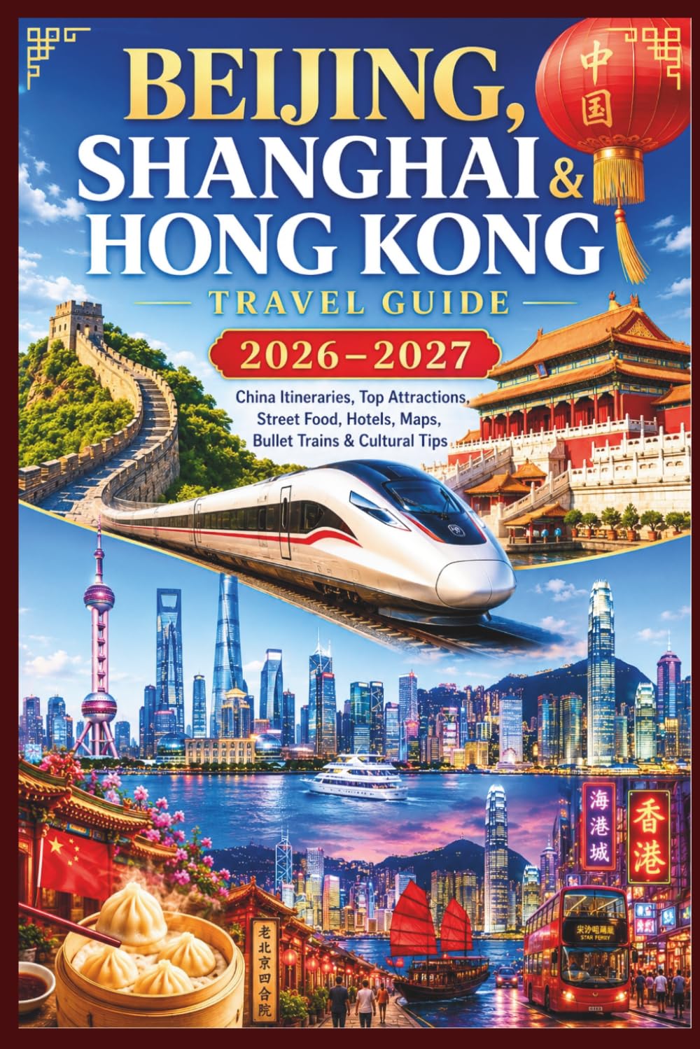 Beijing, Shanghai and Hong Kong Travel Guide 2026: China Itineraries, Top Attractions, Street Food, Hotels, Maps, Bullet Trains & Cultural Tips