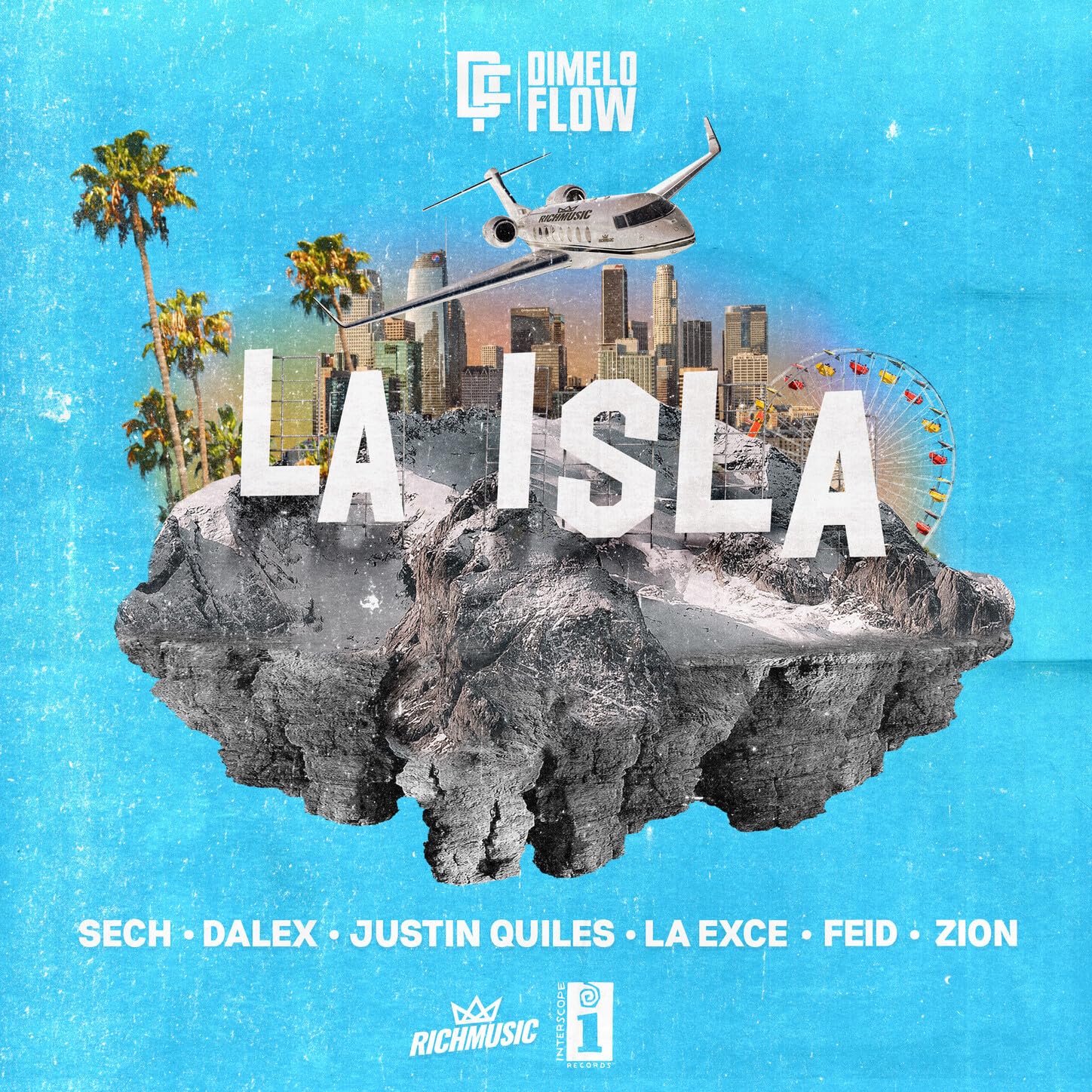 Dímelo Flow, Sech, Dalex feat. Justin Quiles, La Exce, Feid, Zion