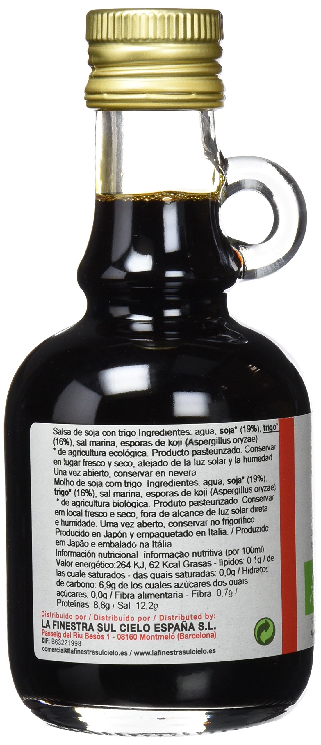 La Finestra Sul Cielo Shoyu Biológico - 250 ml - [pack de 4]