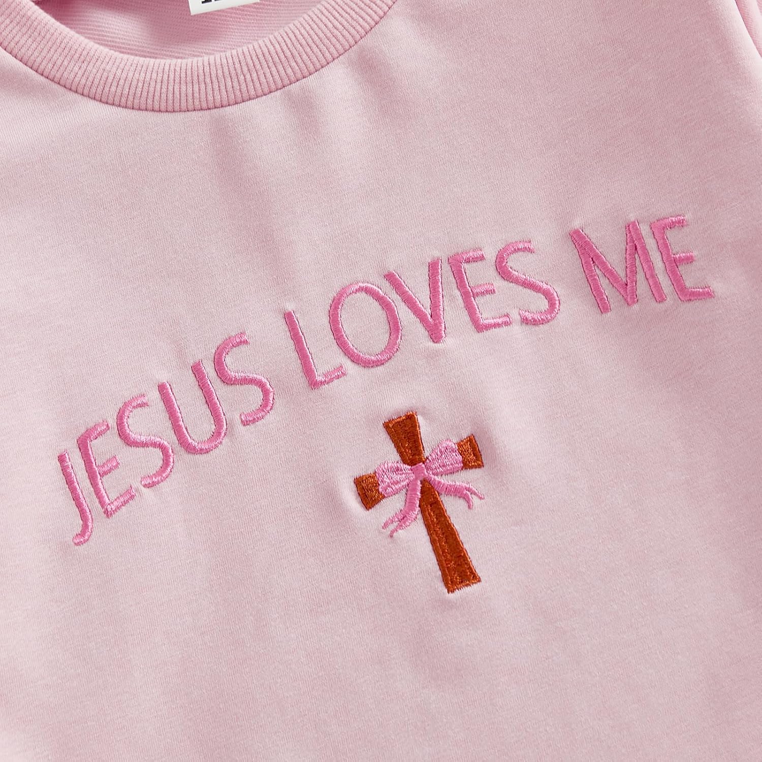 Twopumpkin Toddler Baby Girl Easter Outfit Long Sleeve Sweat Shirt and Pants Set 12 18 Months 2T 3T 4T 5T Girls Bunny Outfits - Image 5