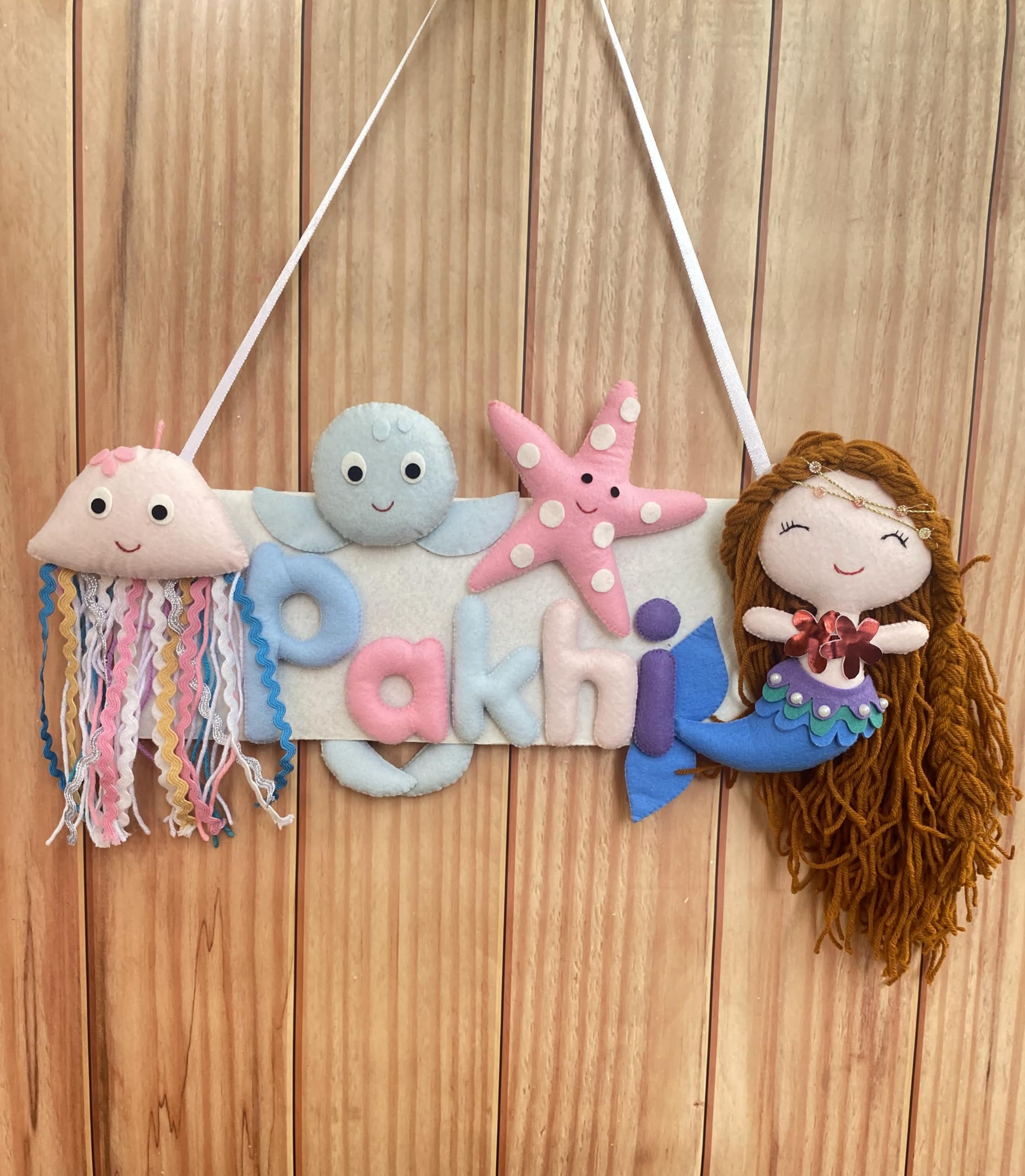 OON Junior Mystique Mermaid Personalised Name Plates