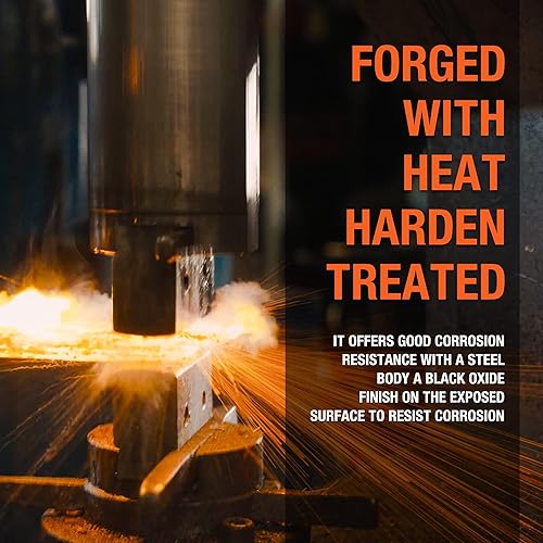 Miniatura 6 de ALL-TOP Gancho de cabrestante de acero forjado, 516in 6Ton 13500Lbs, Gancho extremo para cuerdas de cabrestante, Acero forjado y acabado