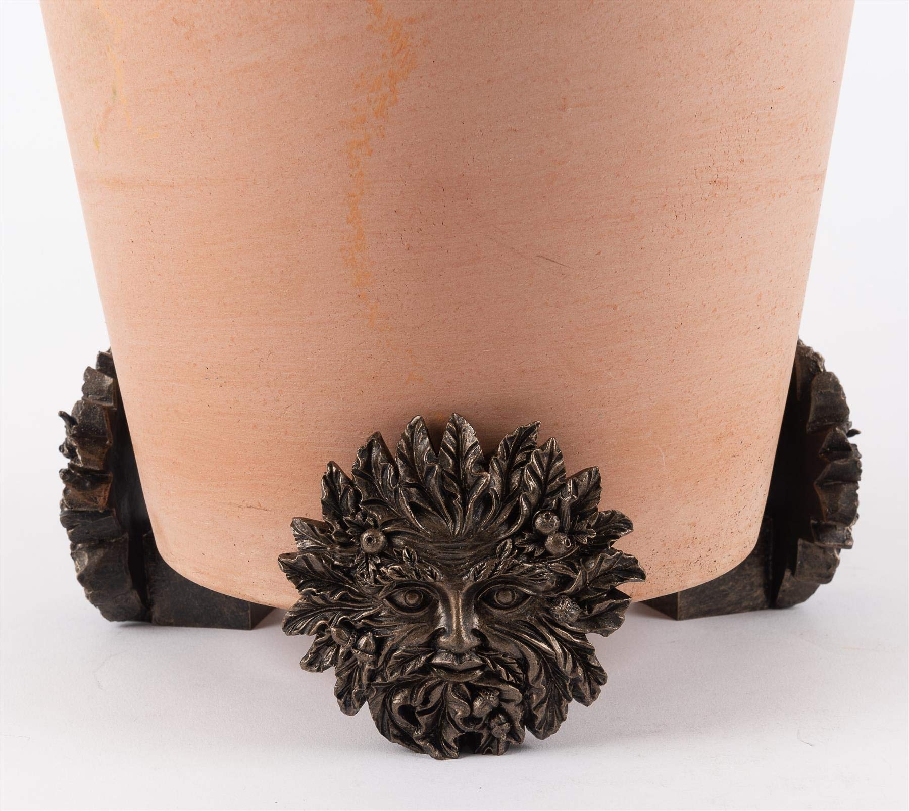 Potty Feet Green Man Figures Plant Pot Feet - Planter Support - Handmade Decorative Ornaments - 3pcs - Image 6