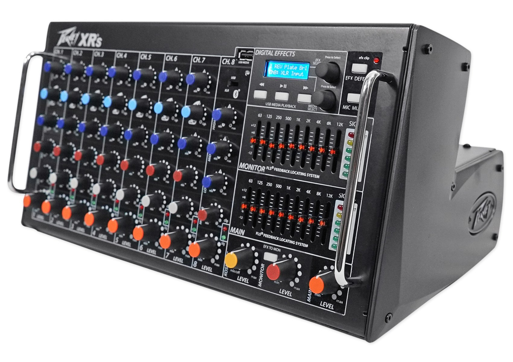 Amazon.com: Peavey XR S 1000W Rack Mountable Active 8-Ch Mixer+XLR