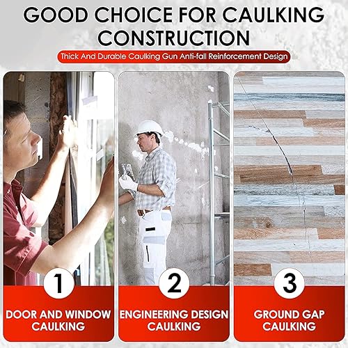 Miniatura 5 de Herramienta de lechada, pistolas de calafateo manual, mortero de lechada de cemento para calafatear pistola de lechada, pistola de lechada de