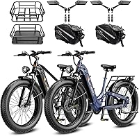 Vista 9 de Jasion Thunder PRO/ST Electric Bike,2000W Peak Ebikes for Adults,26''Fat Tire Best Ebike for Men,90 Miles with 1040Wh Battery,35 MPH Max Speed