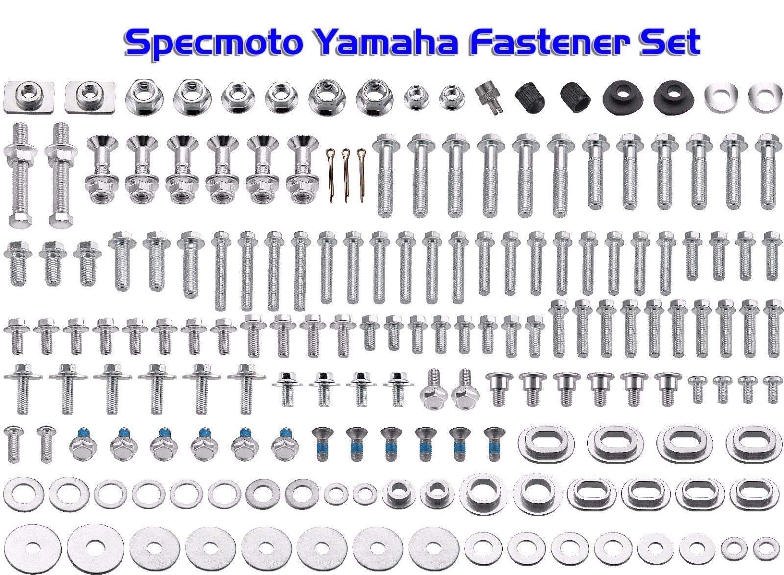 Amazon.com: Specmoto Hardware Bolt Kit Fits: Yamaha YZ/YZF Model