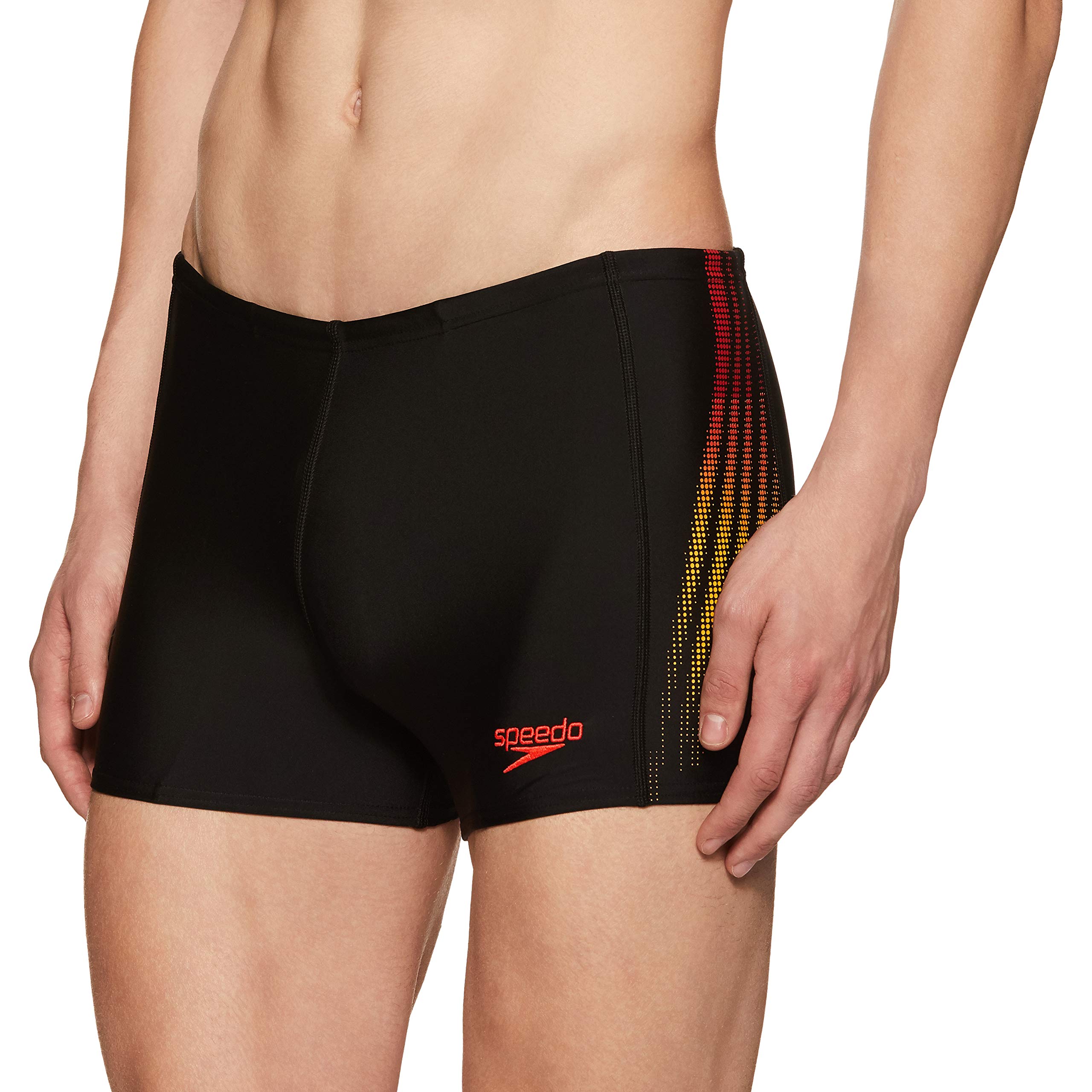 speedo Male Swimwear Placement Panel Aquashort-picture-42