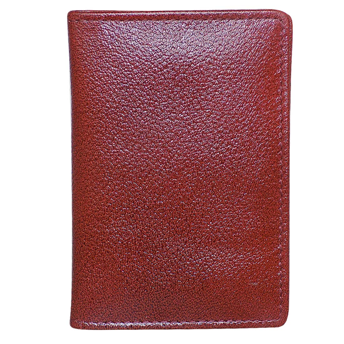 style shoes Brown Genuine Leather 10-15 Card Slots Card Holder Wallet for Men & Women-picture-1