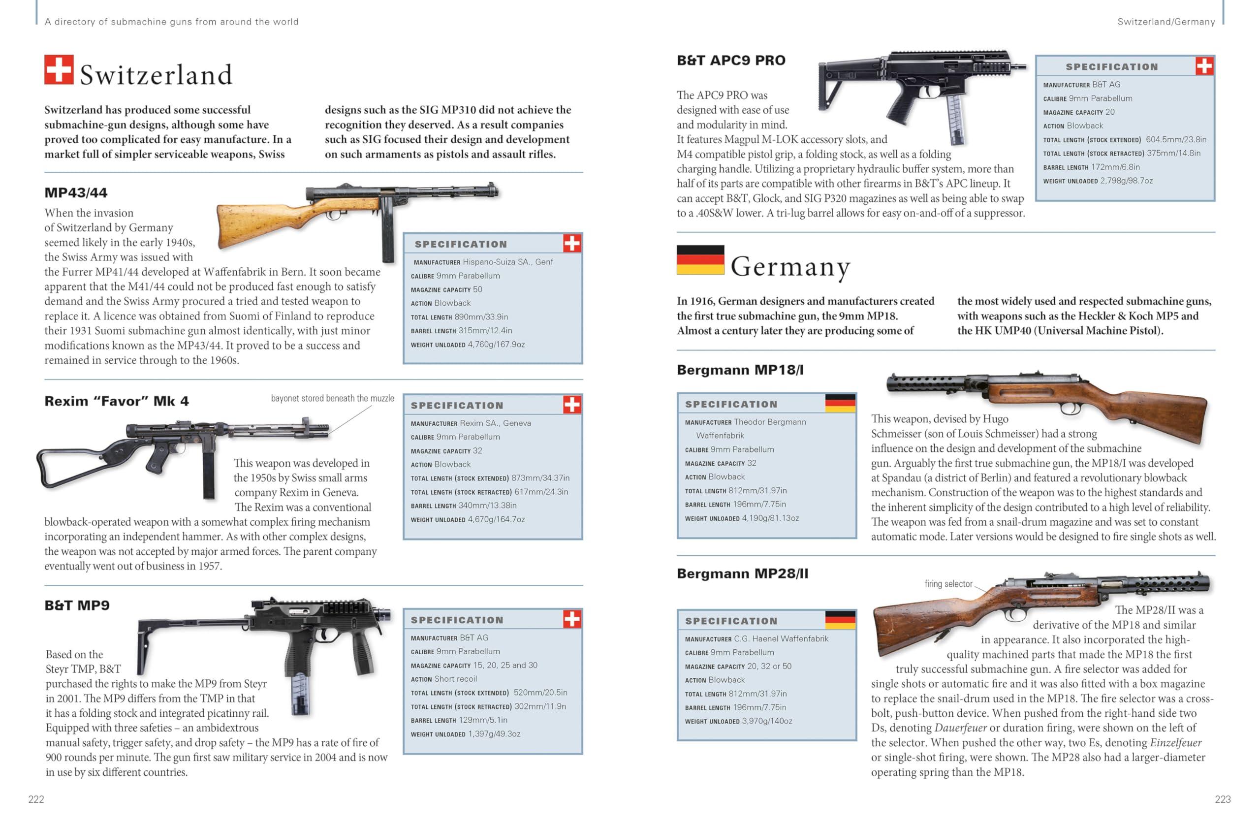 The World Encyclopedia of Pistols, Revolvers and Submachine Guns: An Illustrated Historical Guide to Over 500 Military, Law Enforcement and Antique Firearms