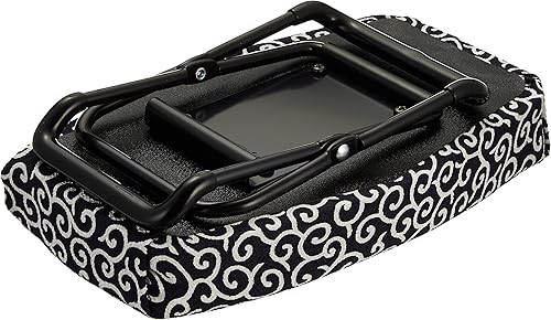 Miniatura 3 de Rei Rei Folding Chair, Portable, Standard Size, Arabesque Arabesque Pattern,Flor de cerezo,Moe Cherry Blossom,Polka Dots,Bundle:,Camelia,Ciruela