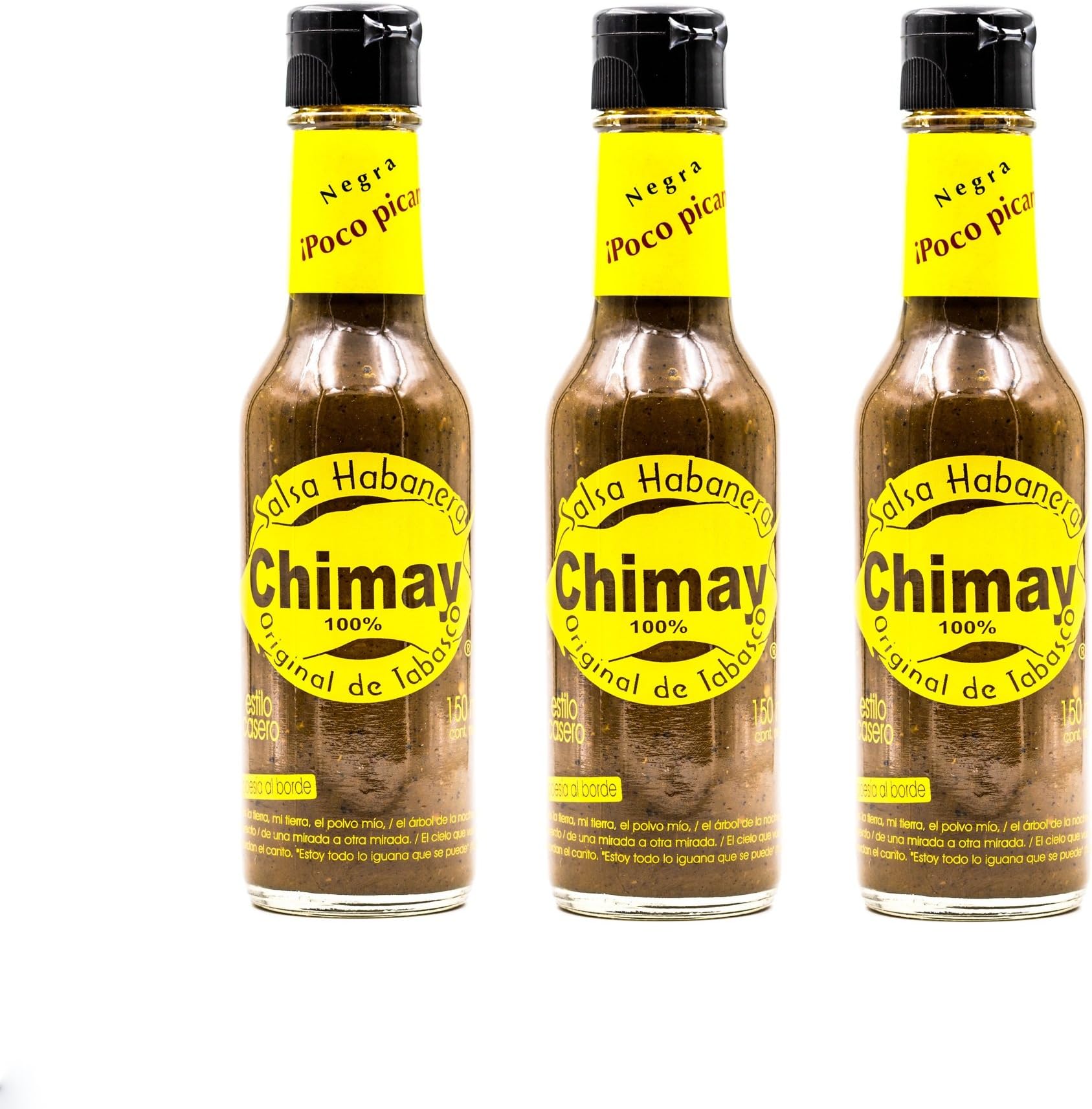Chimay Habanero Sauce Mild - 5 Oz (Pack of 3)
