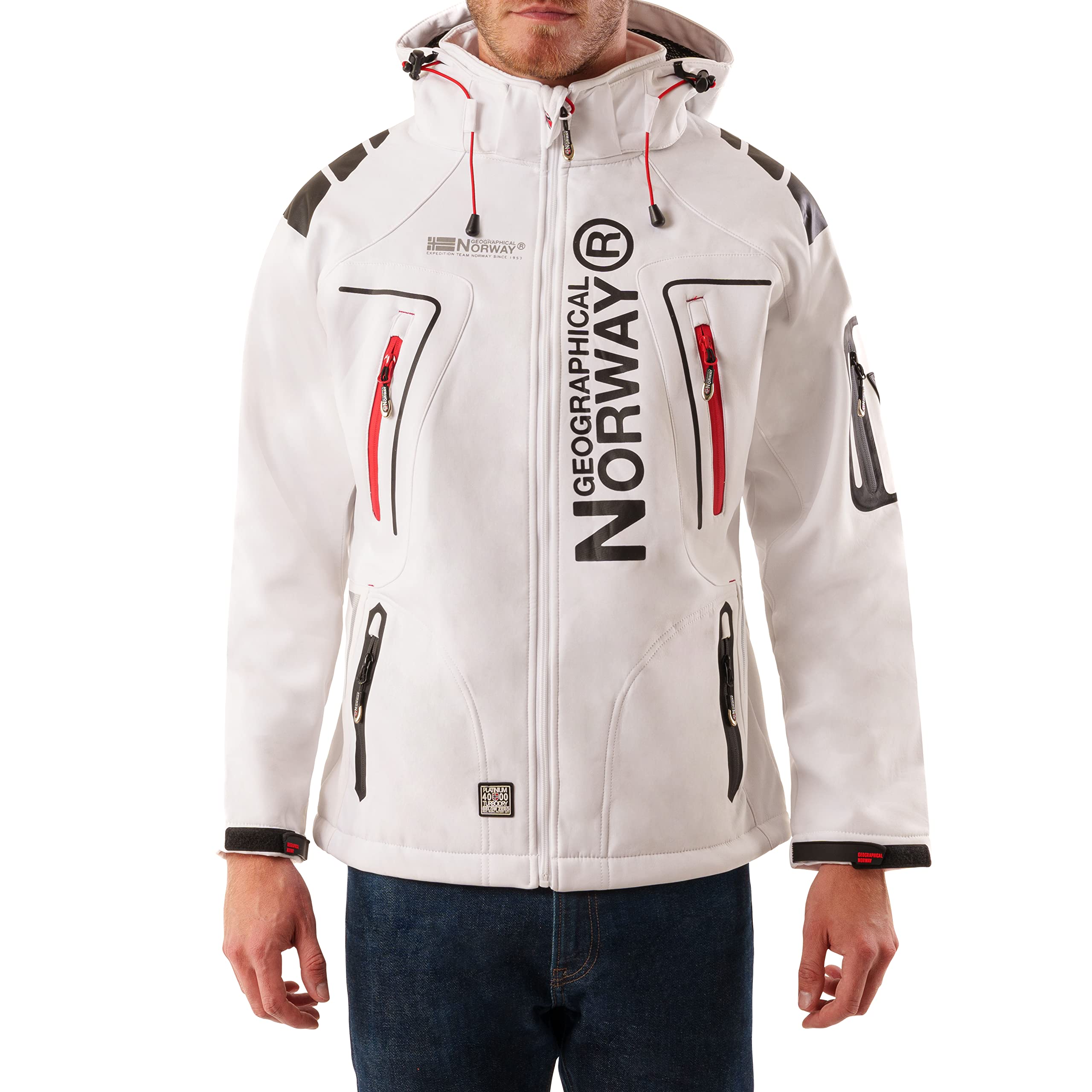 Geographical Norway Homme Tambour Veste Softshell pour Hommes