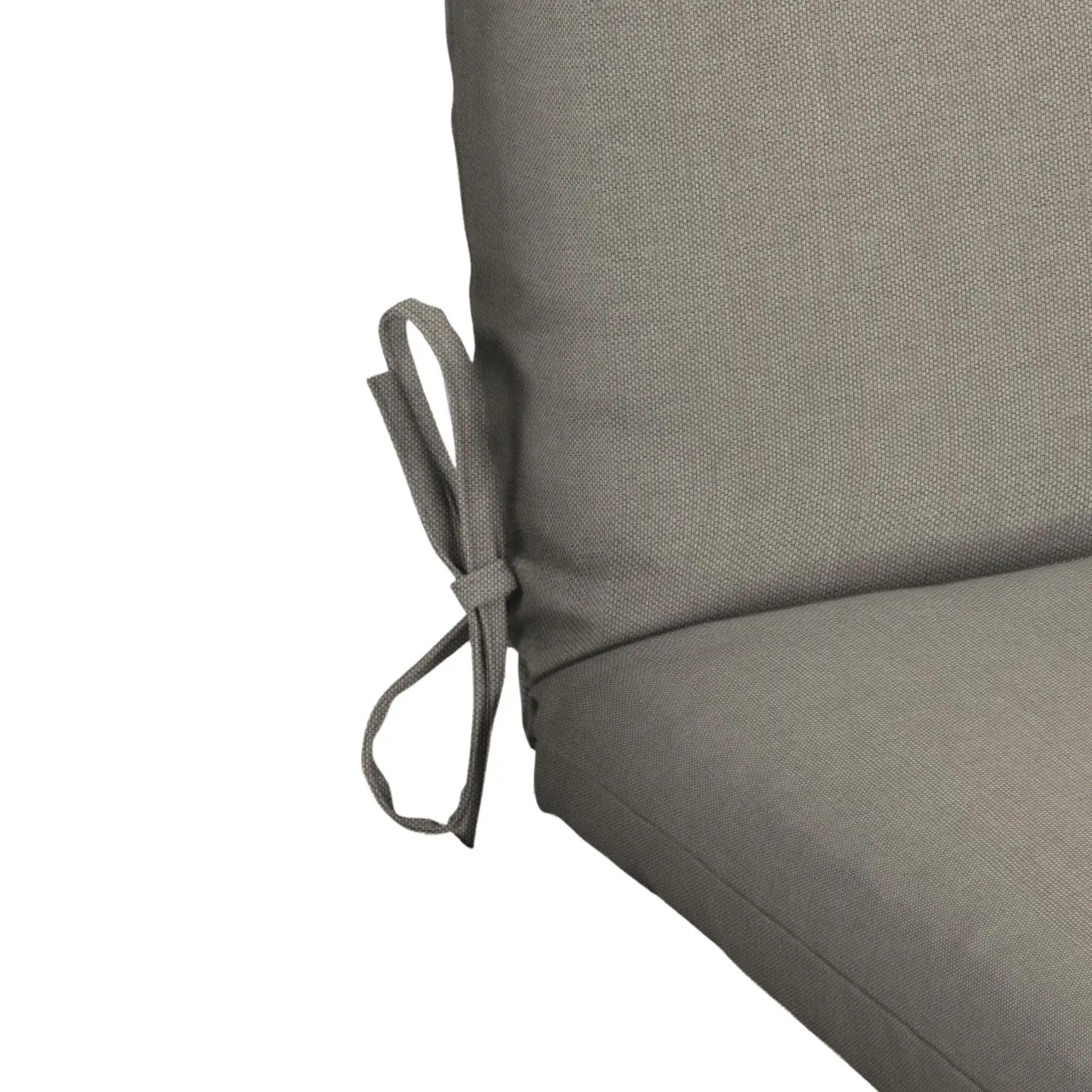 Cojín para coxis Cojín de Asiento Cojín Rectangular para Silla de Exterior, 37 Pulgadas de Largo x 19,5 Pulgadas de Ancho, Color Canela, 1 Pieza