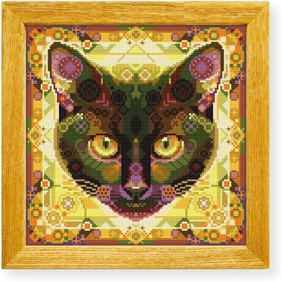 Awesome Pattern Studio Mandala Bombay DS2443, Diamond Painting Kit, Diamond Art Kits for Adults, Full Drill 5D Diamond Dots Kits. All Items Included.