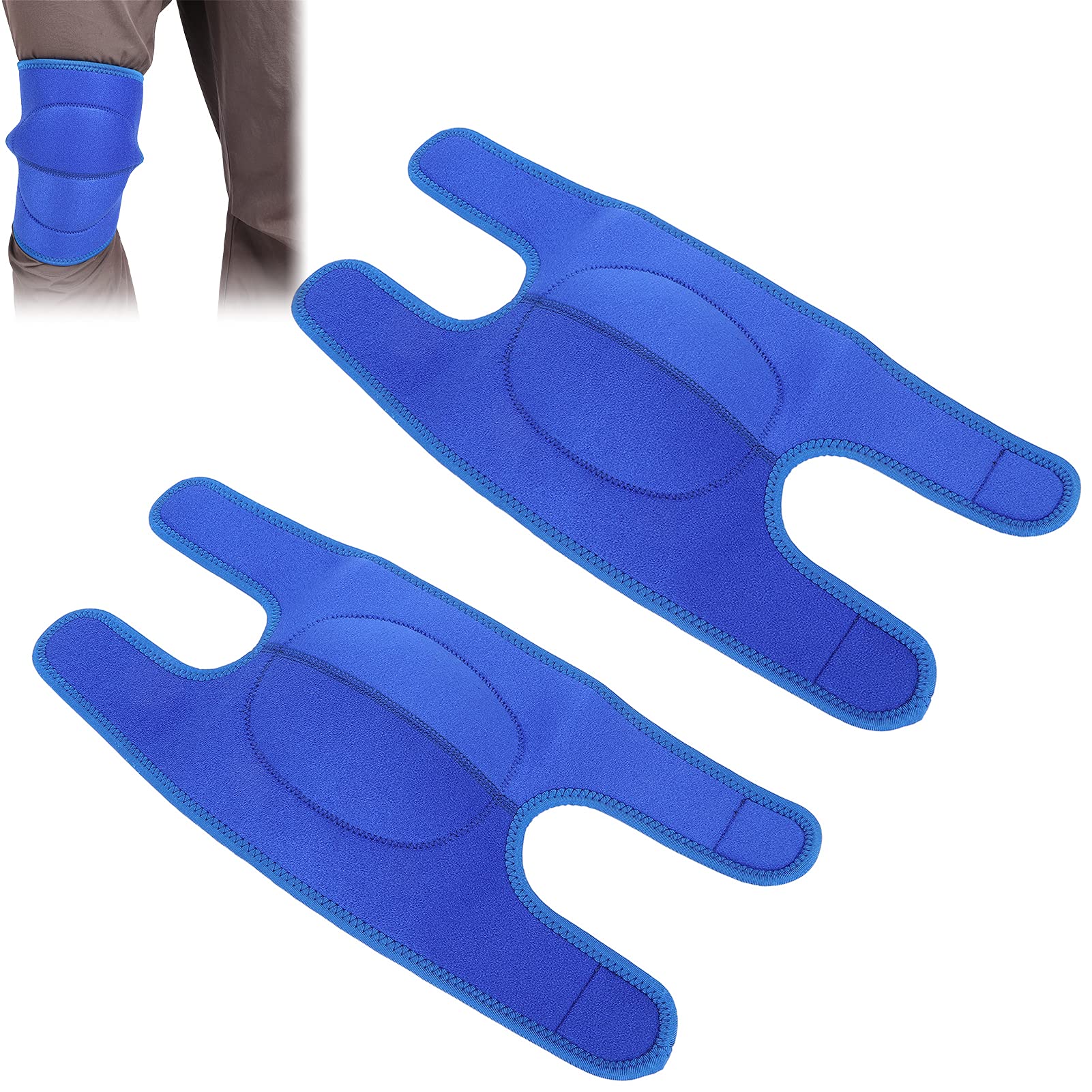 Genouillères En Silicone Respirantes - Pour Danse, Patinage, Fitness, Lot De 2, Tailles S/M/L