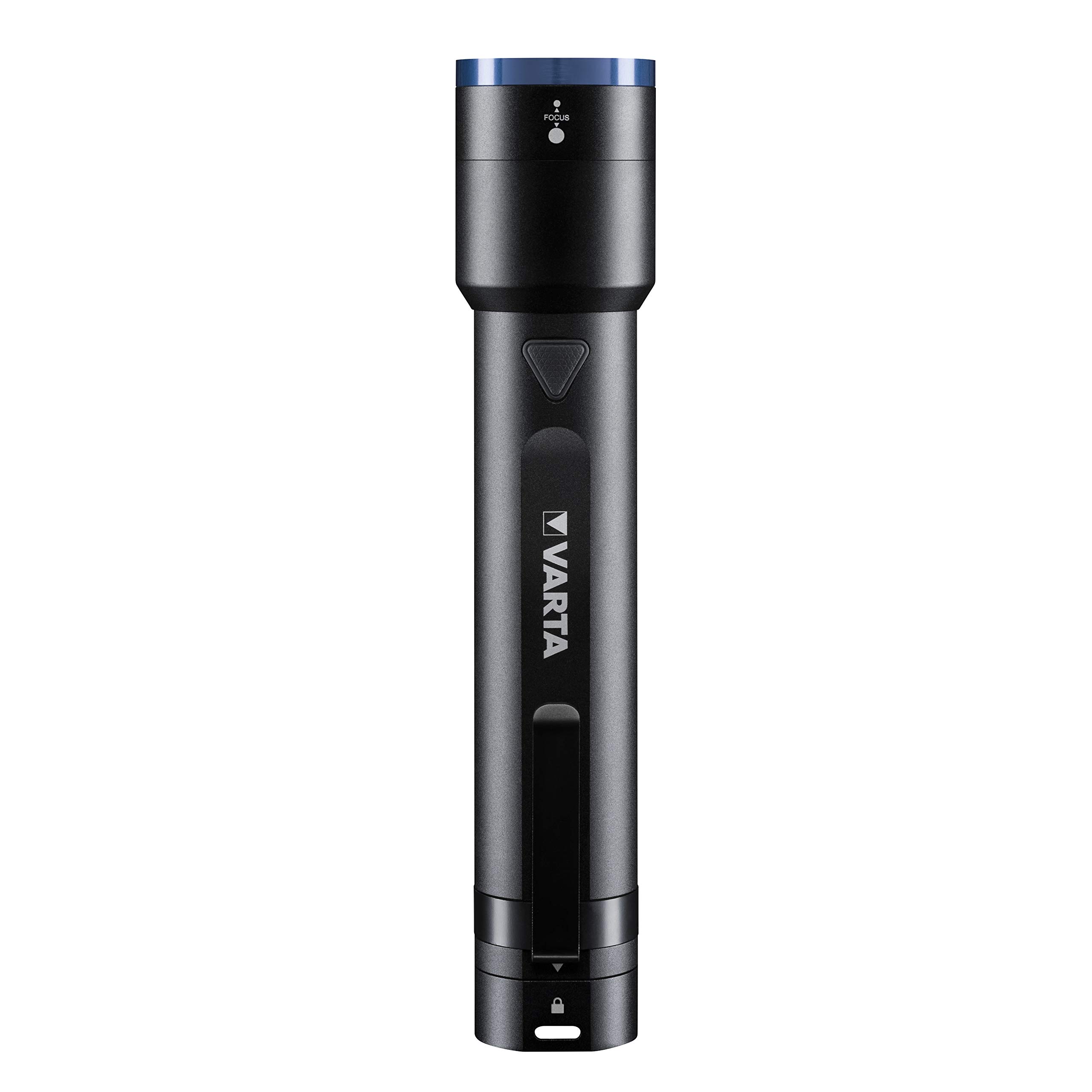 Varta Night Cutter F40 Torcia Ricaricabile Con 4 Modalità Di Luce, 1000 Lumen, Nero